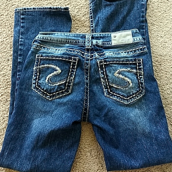 Silver Suki Jeans - Picture 2 of 6